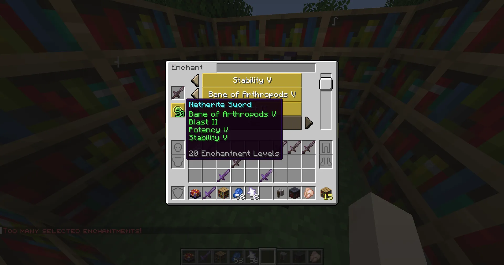 Enchanting Infuser x Sortilege (Compatiblity), Моды, Minecraft