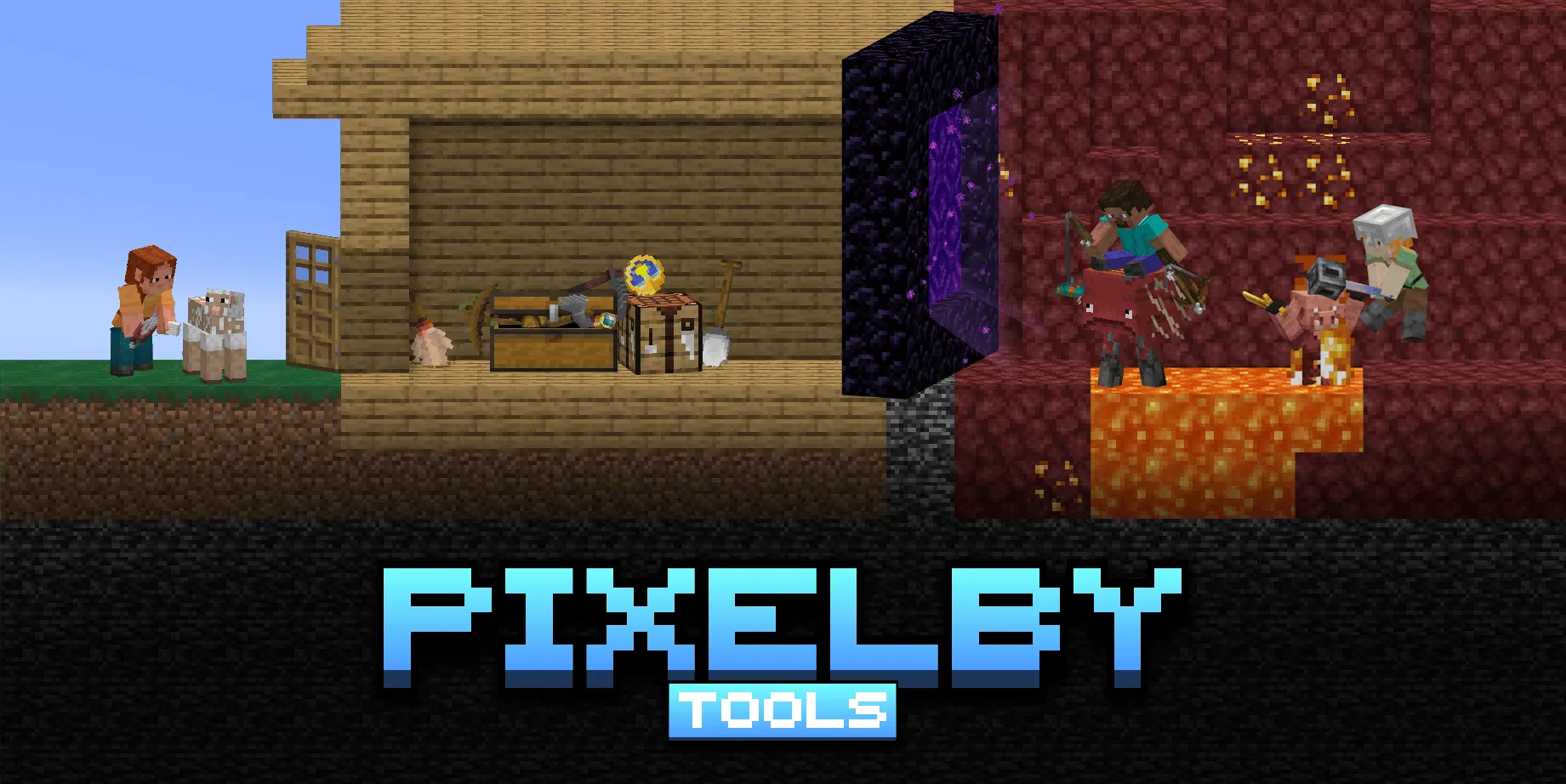 PixelBy: Tools, Текстуры, Minecraft