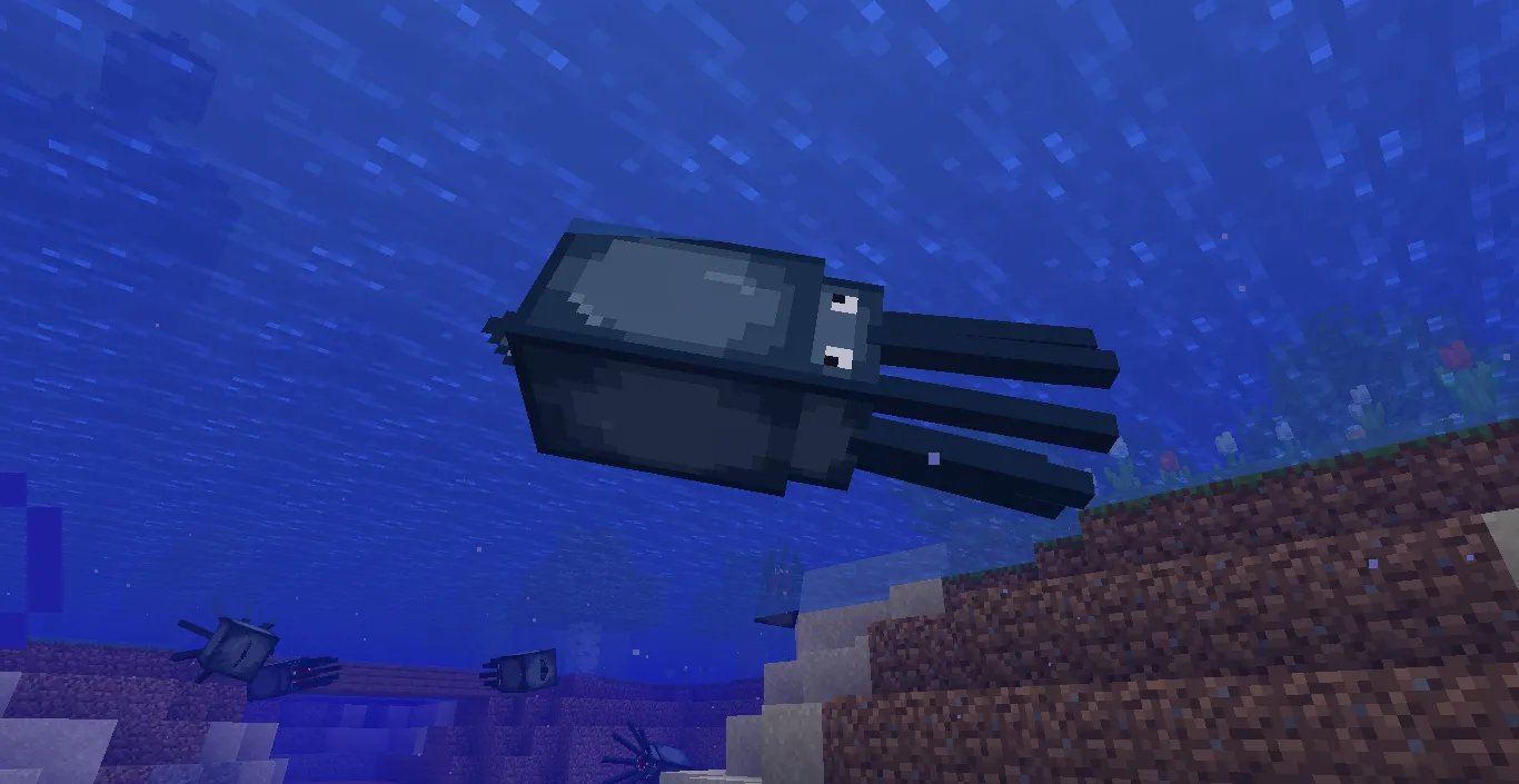 Realistic Squid — скриншот 2 (Текстуры, Minecraft)