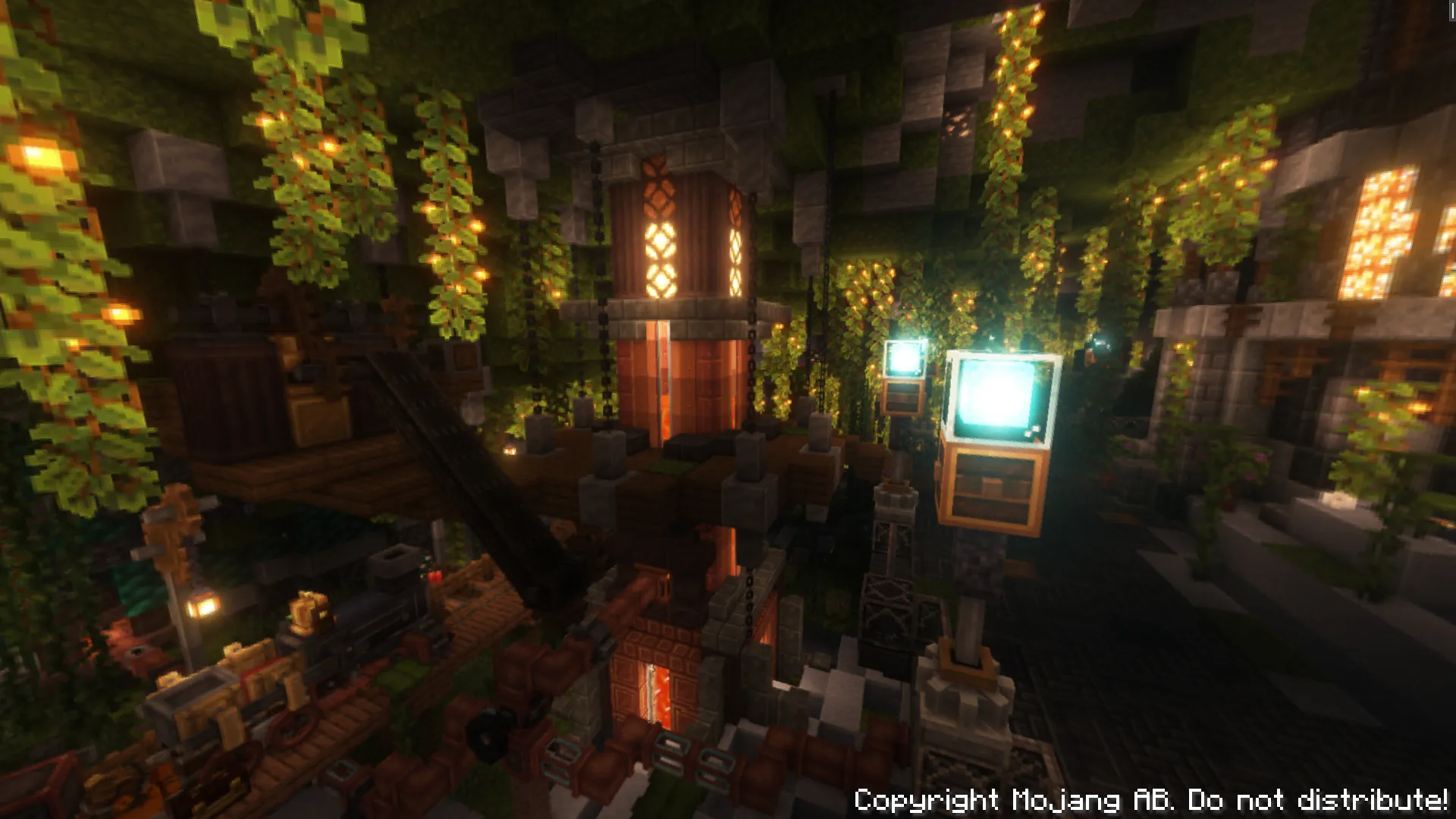 Create but better Panorama, Текстуры, Minecraft