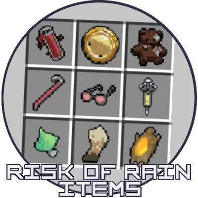 Risk of Rain Items, Моды, Minecraft