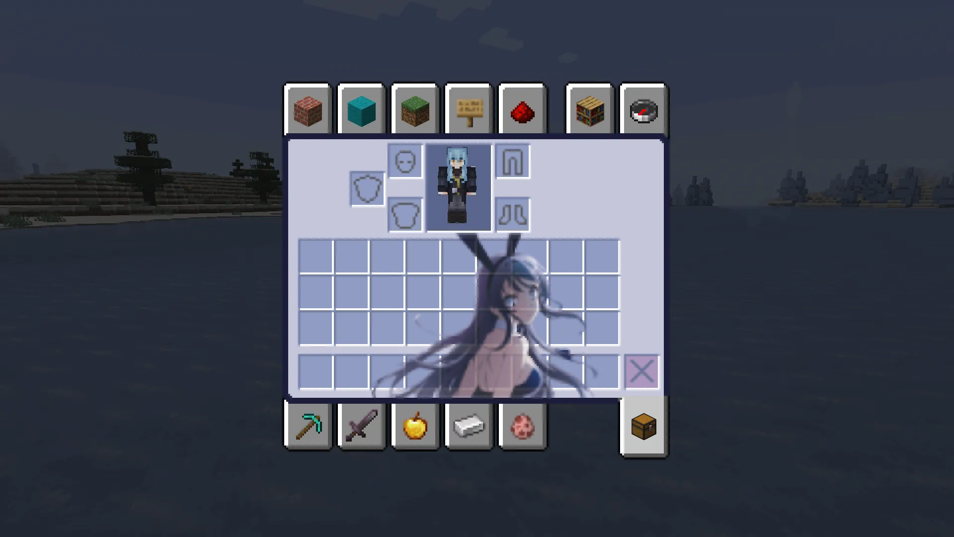 Rascal Does Not Dream GUI Pack, Текстуры, Minecraft