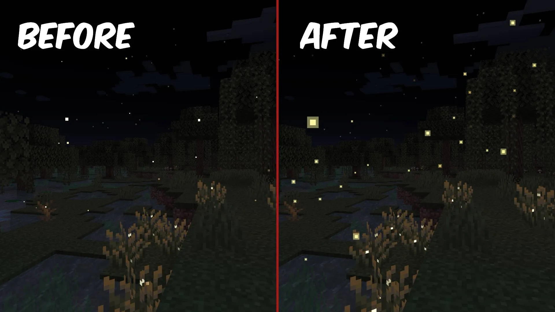 Better Fireflies, Текстуры, Minecraft