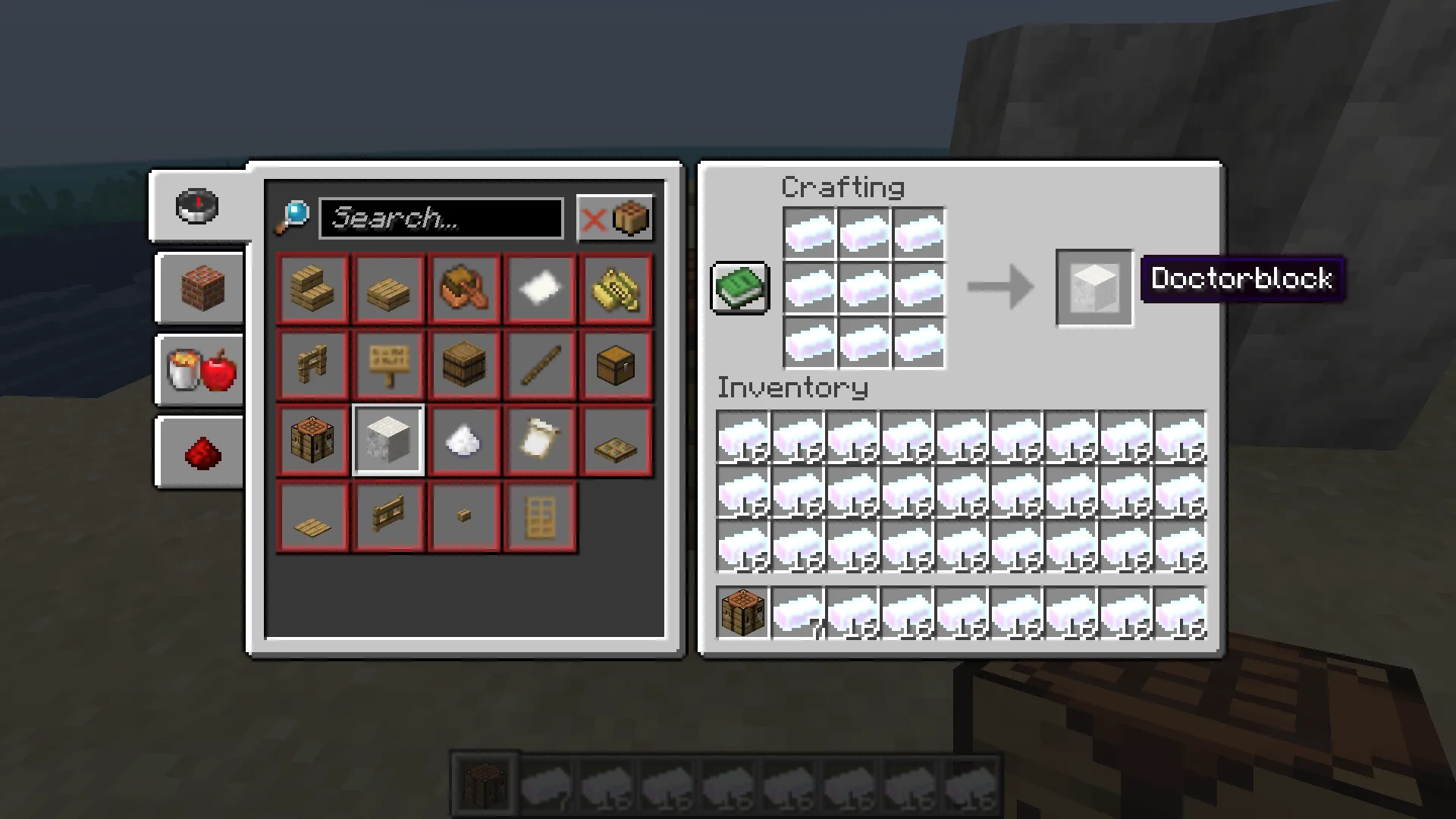 Reality World, Моды, Minecraft