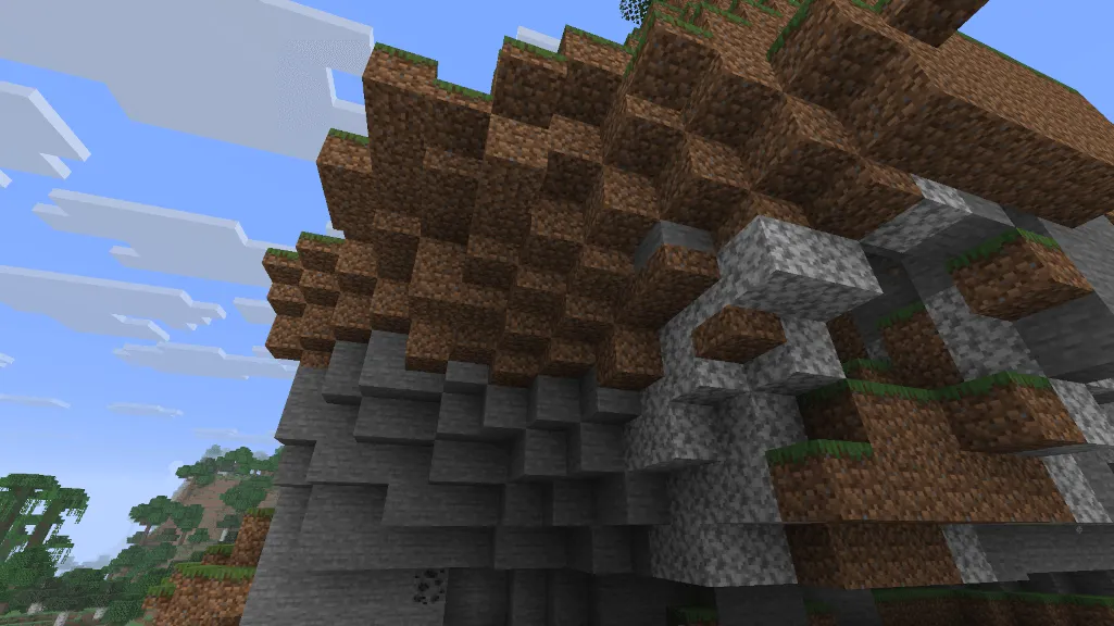 Dirt Slab [FABRIC] — скриншот 1 (Моды, Minecraft)