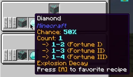 Advanced Loot Info — скриншот 1 (Моды, Minecraft)