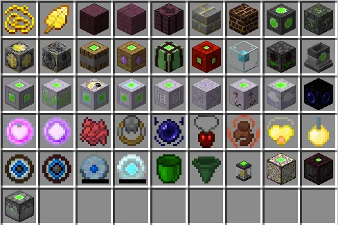 Nature's Aurora, Текстуры, Minecraft