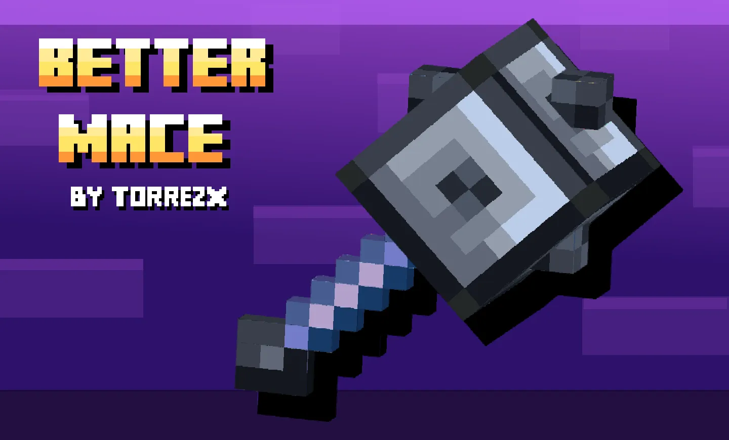 Torrezx-Better Mace — скриншот 3 (Текстуры, Minecraft)