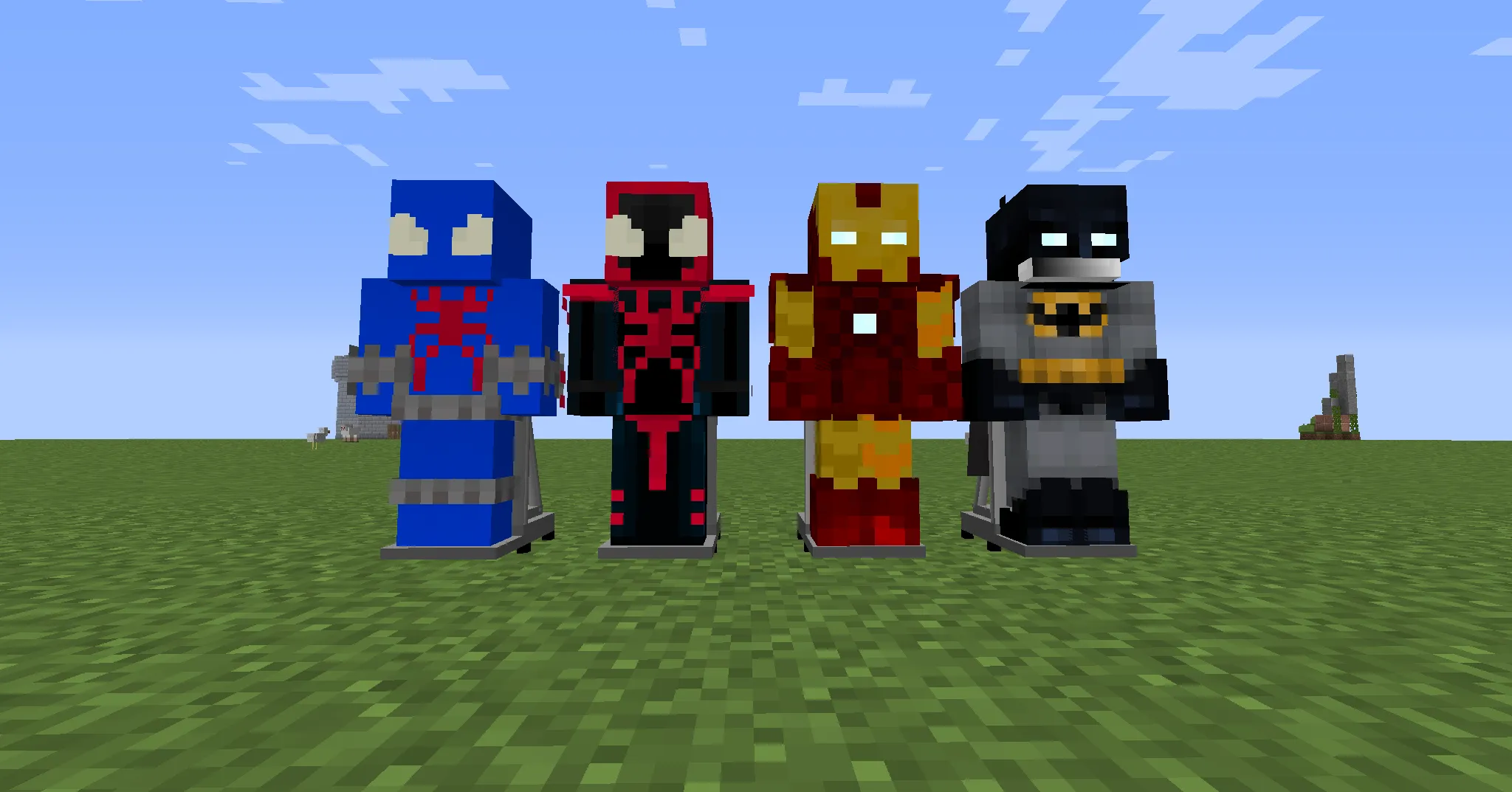 CZeta's Heroes Pack (Lucraft/Heroes Expansion Addon) — скриншот 3 (Кастомизации, Minecraft)