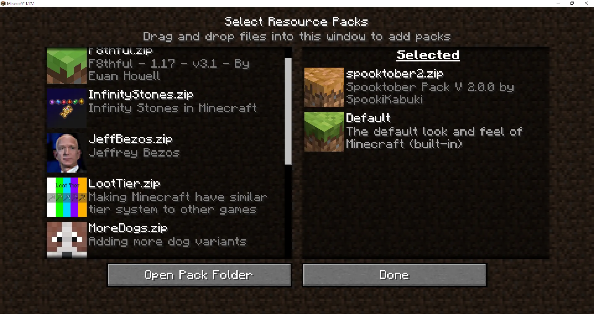 Spooktober Pack — скриншот 8 (Текстуры, Minecraft)