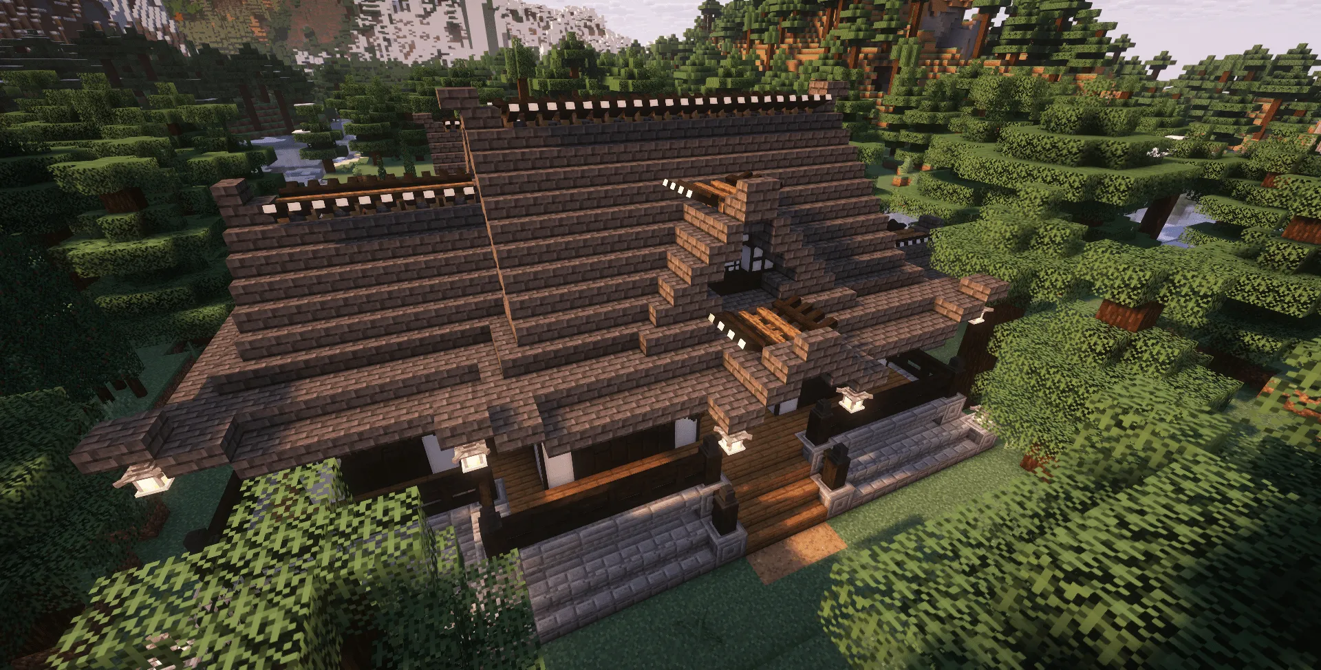 Ancient Structures: Edo Japan — скриншот 4 (Моды, Minecraft)