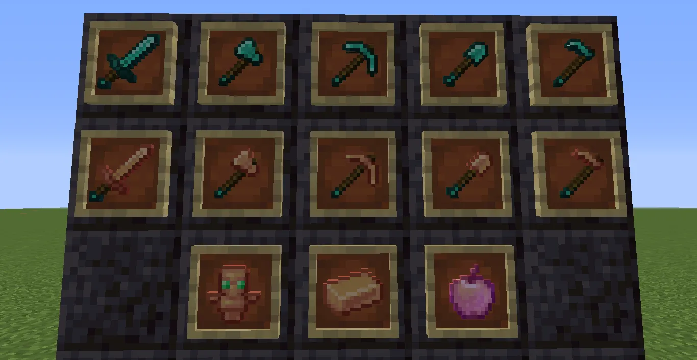 Rose Gold Netherite — скриншот 3 (Текстуры, Minecraft)