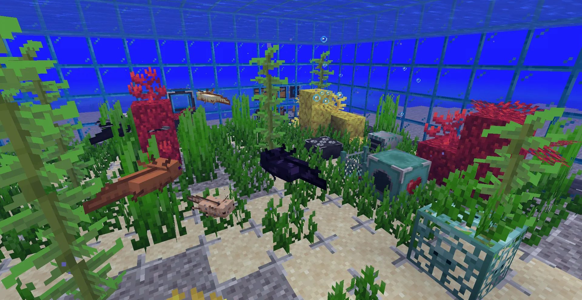 Axolootl: Resourceful Axolotls — скриншот 6 (Моды, Minecraft)
