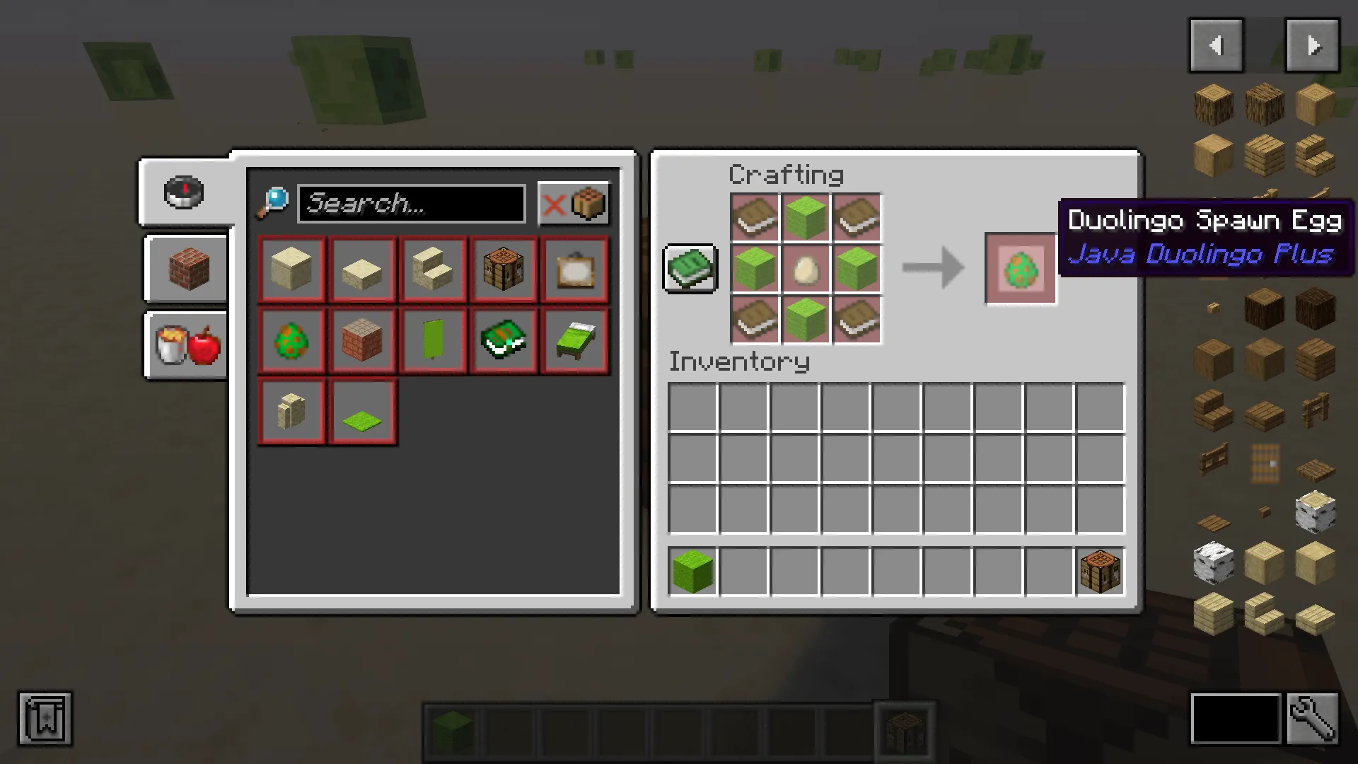 Java Duolingo — скриншот 1 (Моды, Minecraft)