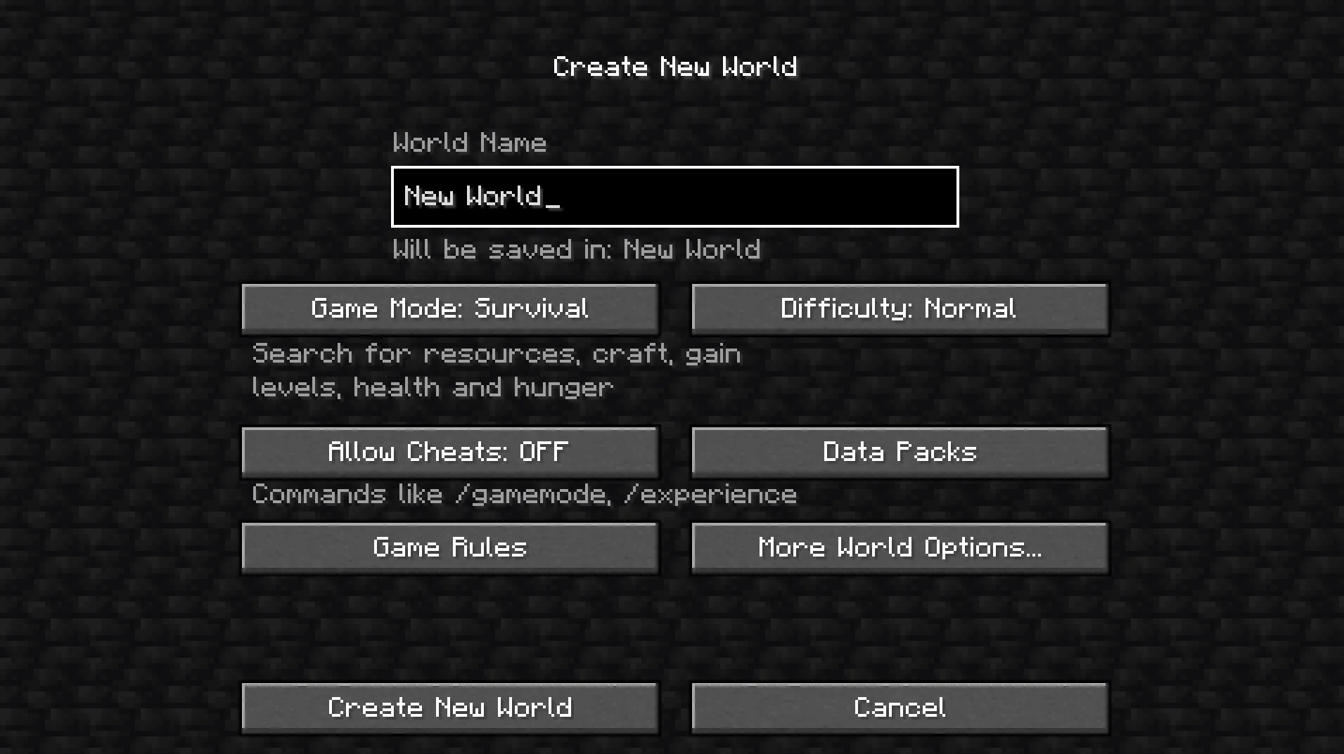 Sunset Roads, Текстуры, Minecraft