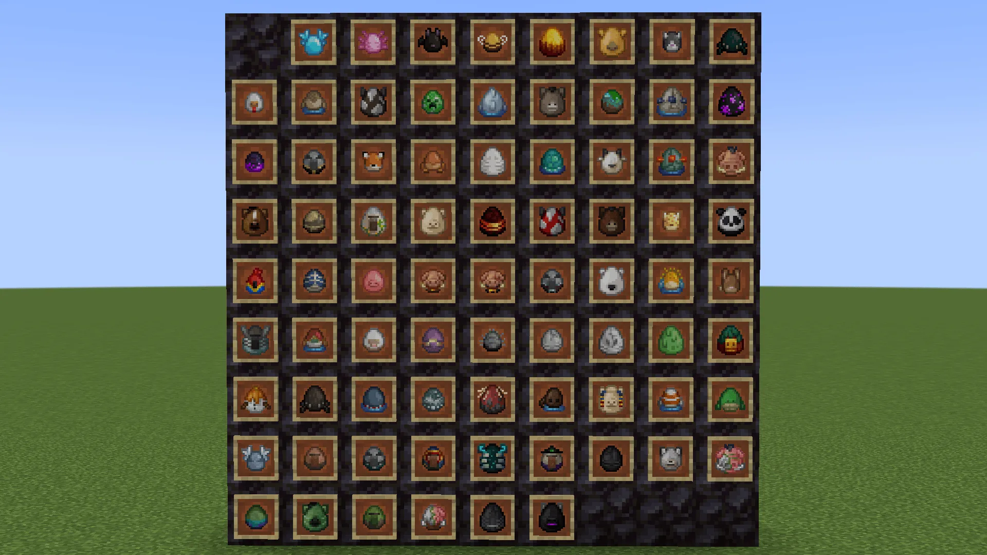 A True Spawn Eggs Backport — скриншот 1 (Текстуры, Minecraft)