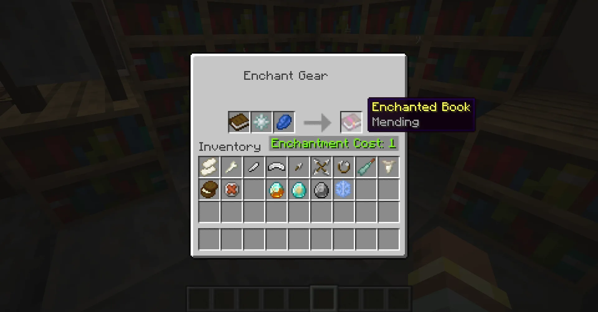 Zephyr's Enchanting — скриншот 1 (Моды, Minecraft)