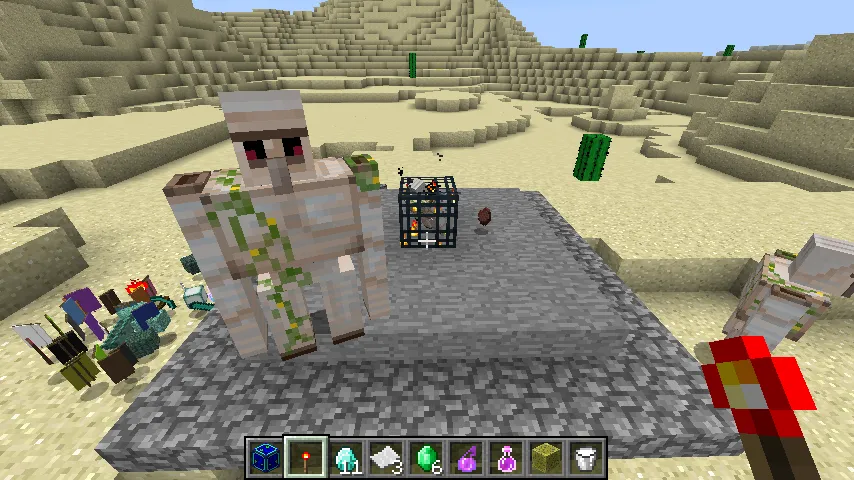 Night Lucky Block, Кастомизации, Minecraft