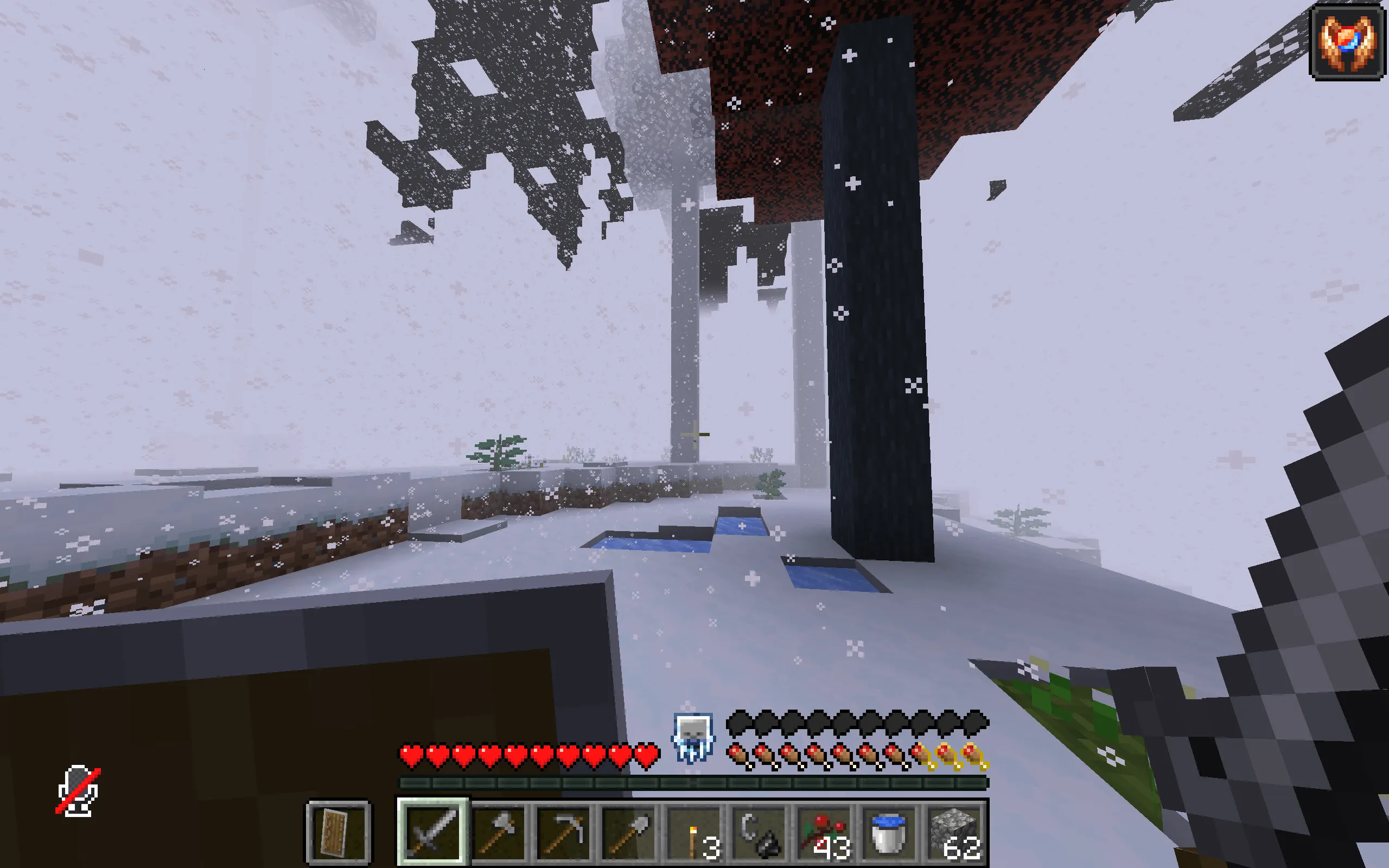Flawless Horror, Winter Survival (Proximity chat) — скриншот 2 (Модпаки, Minecraft)
