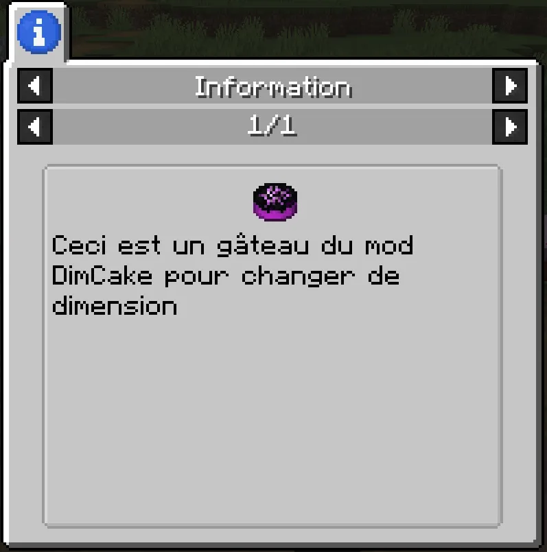 DimCake — скриншот 1 (Моды, Minecraft)