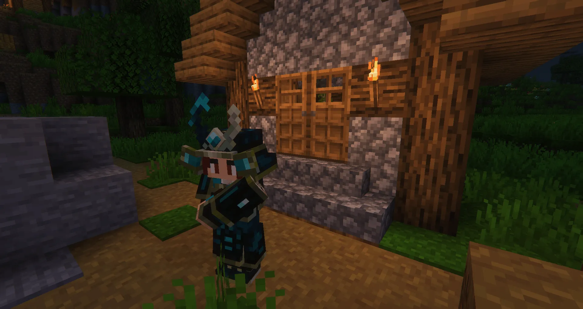 Wizard Samurai - Iron's Spells Addon x Samurai Dynasty, Моды, Minecraft