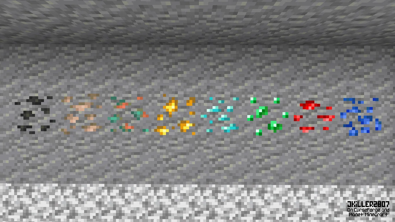 M-Ore Variants — скриншот 12 (Текстуры, Minecraft)