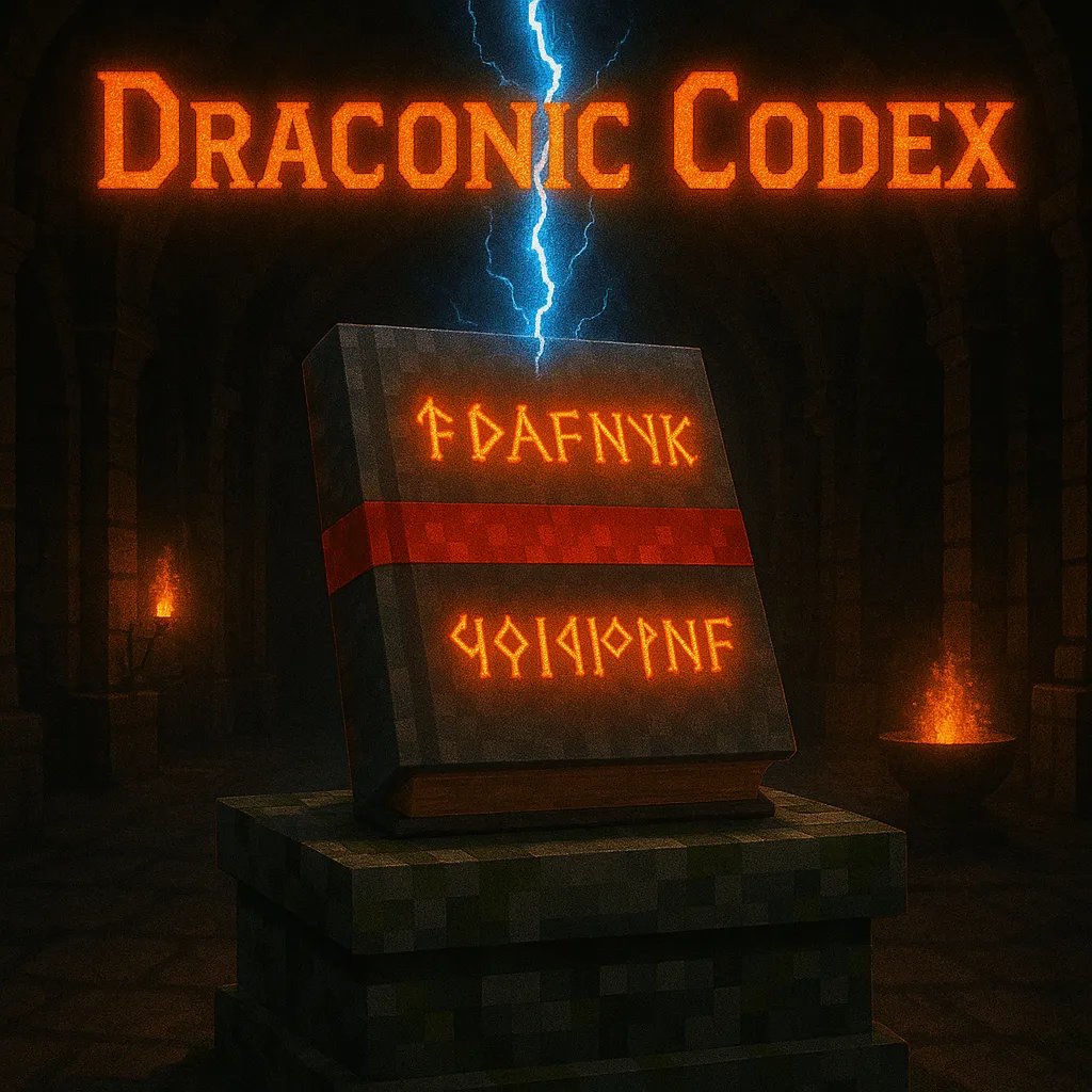 Draconic Codex (Quark Ancient Tome Expansion) — скриншот 1 (Моды, Minecraft)