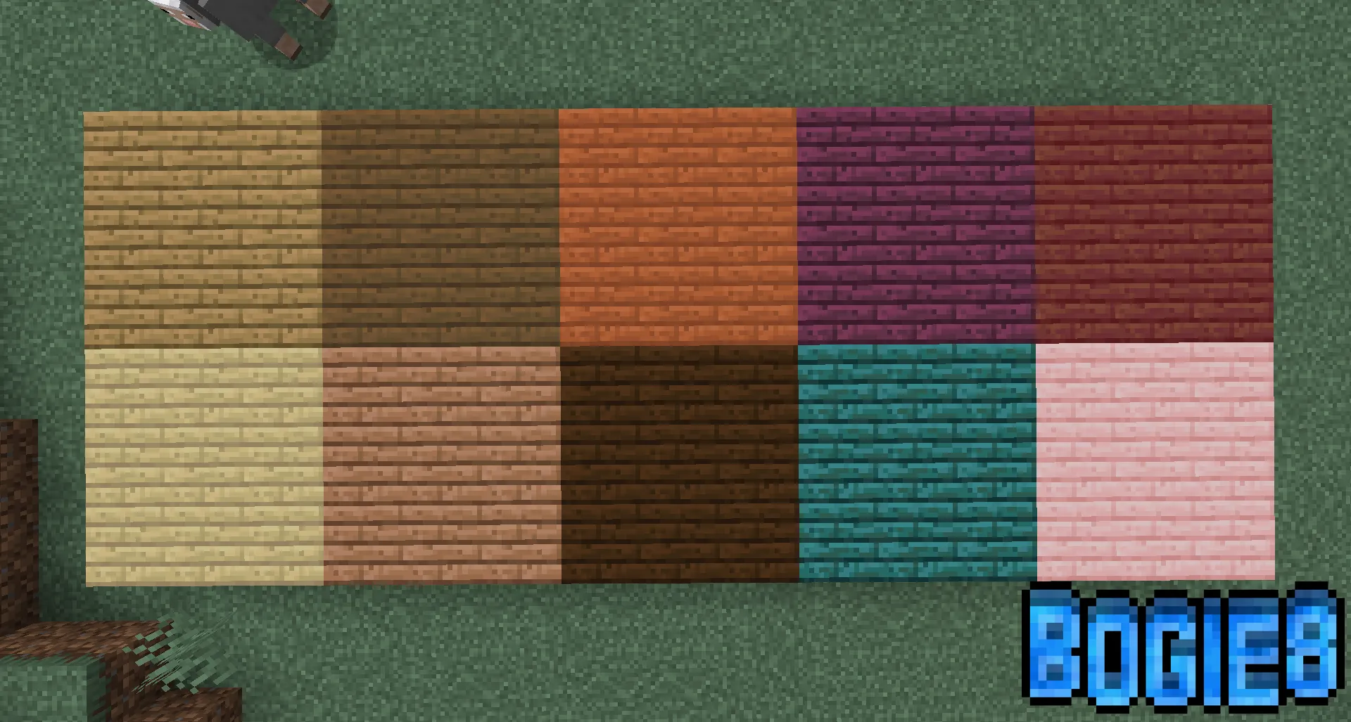 bogie's Trees & Timber, Текстуры, Minecraft