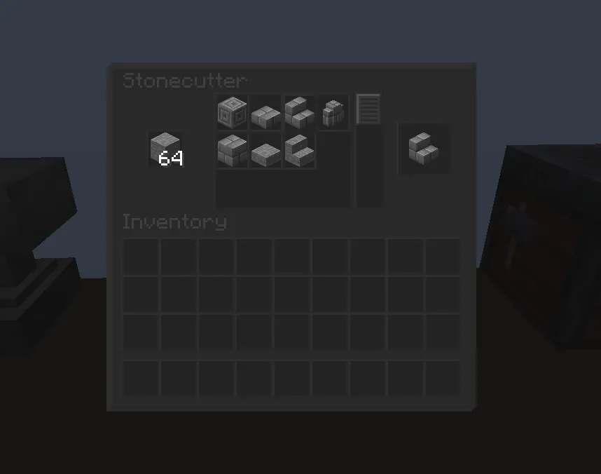 BASIC dark GUI — скриншот 9 (Текстуры, Minecraft)