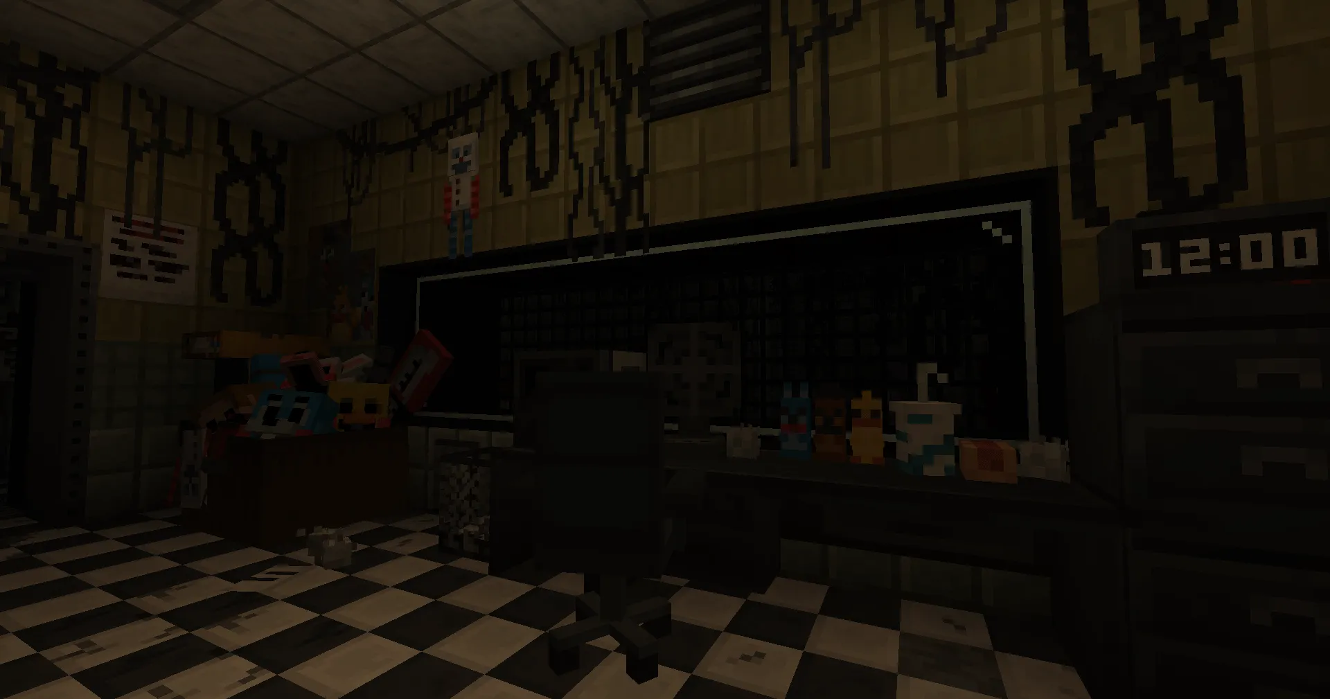 Faz-Frights!, Карты, Minecraft