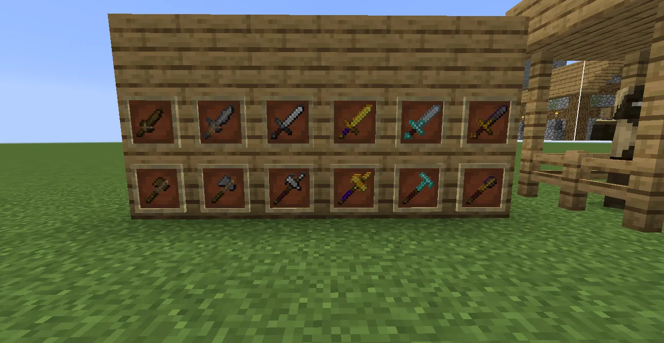 TheRebelT's Weapon Redesign, Текстуры, Minecraft