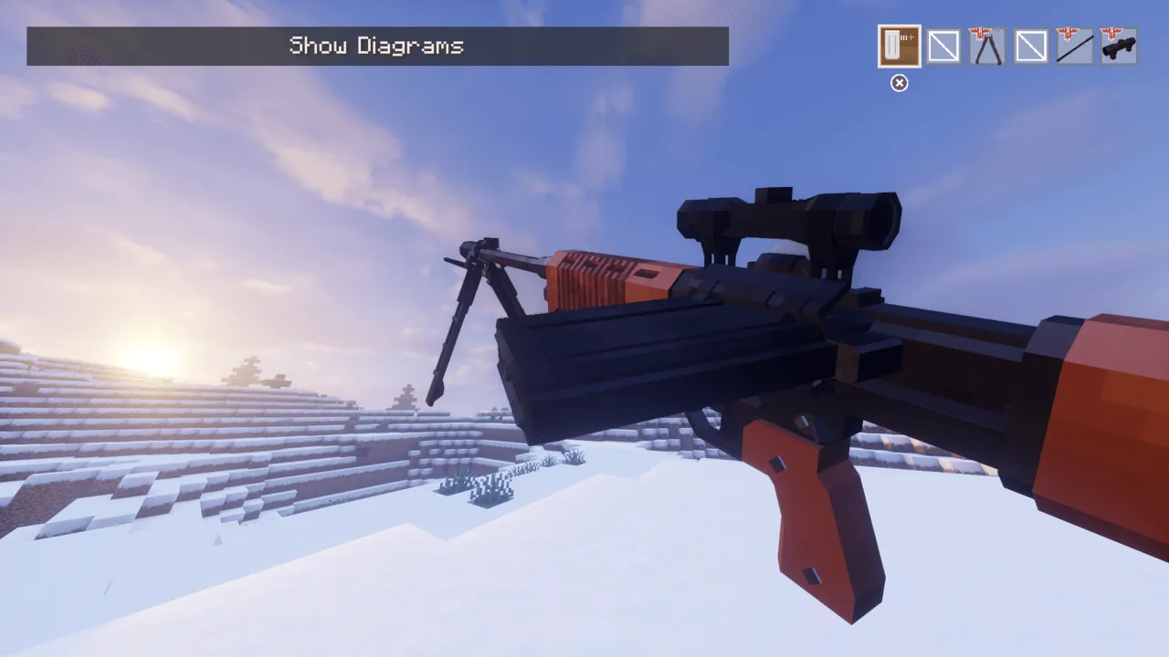 [TaCZ] Wolfstone Pack, Кастомизации, Minecraft