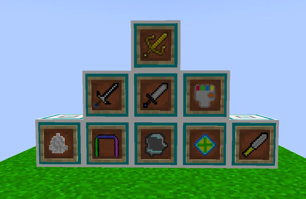 the fighters, Моды, Minecraft