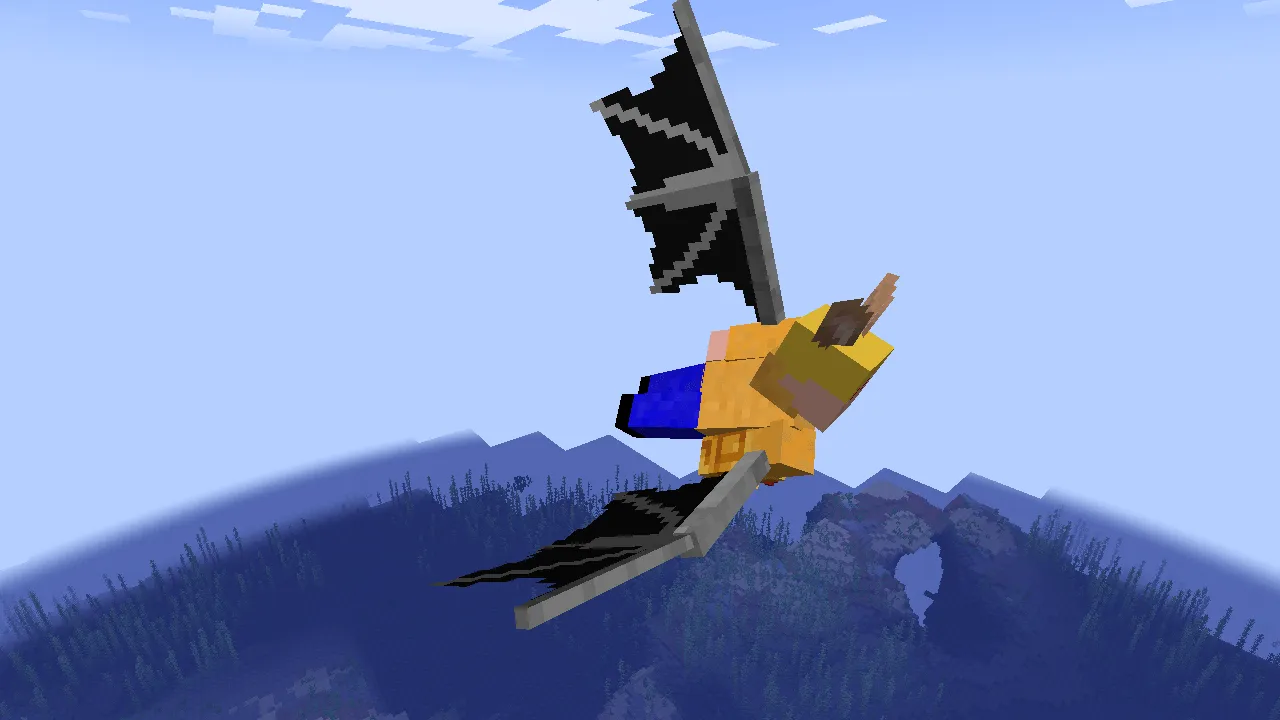 Animated Dragon Elytra — скриншот 3 (Текстуры, Minecraft)