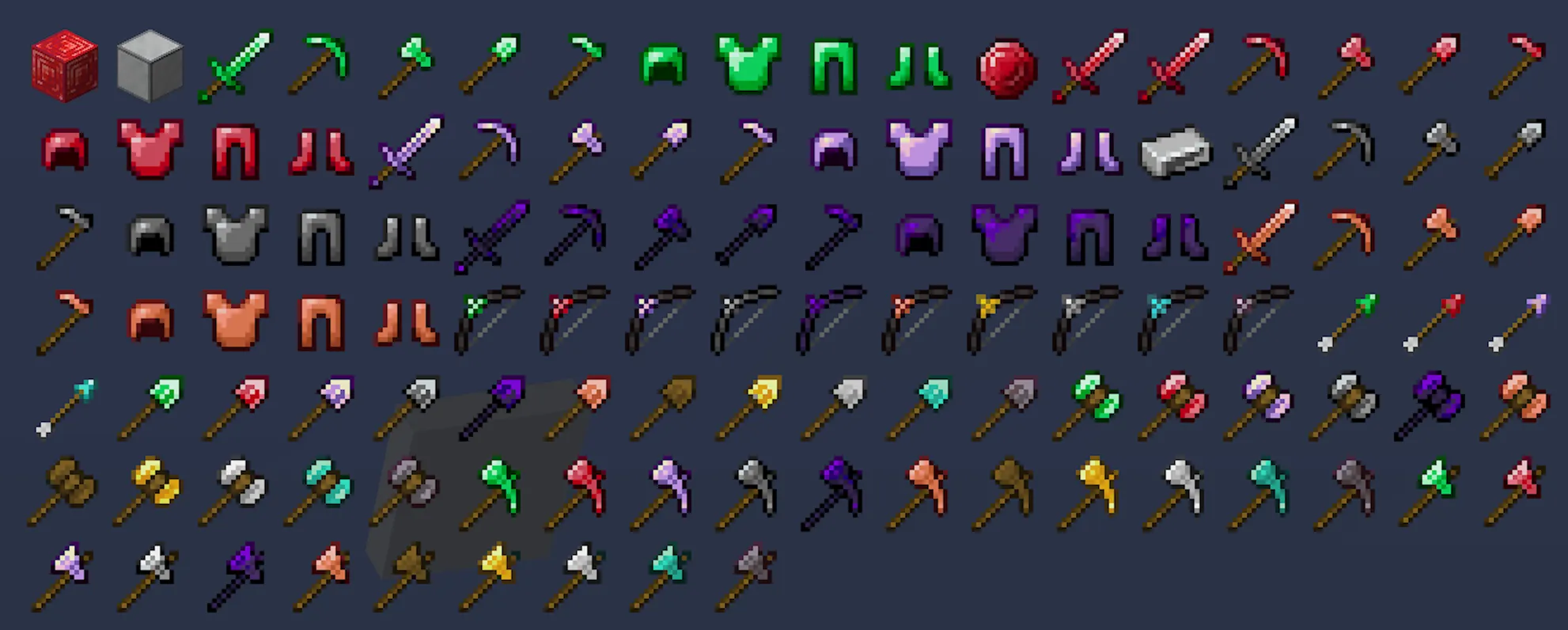Easy Emerald Tools & More [FABRIC], Моды, Minecraft