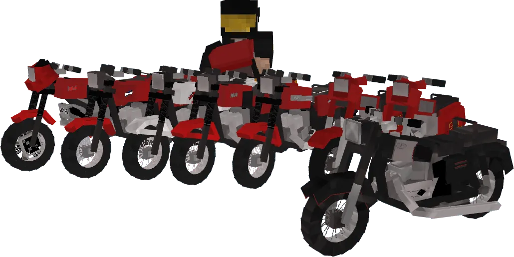 Blocky Bikes — скриншот 5 (Моды, Minecraft)