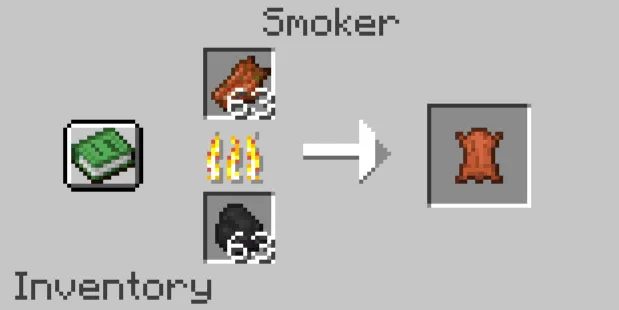 Rotten flesh to leather, Дата-паки, Minecraft