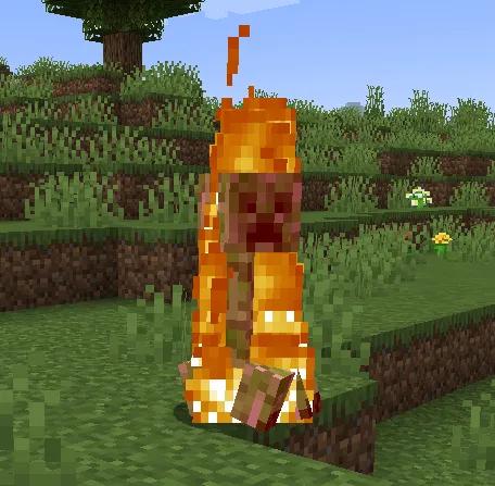 Creepers Burn in Daylight — скриншот 1 (Моды, Minecraft)