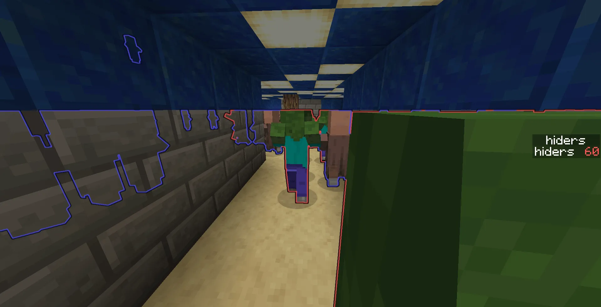 villager hide and seek (squid game) — скриншот 5 (Карты, Minecraft)