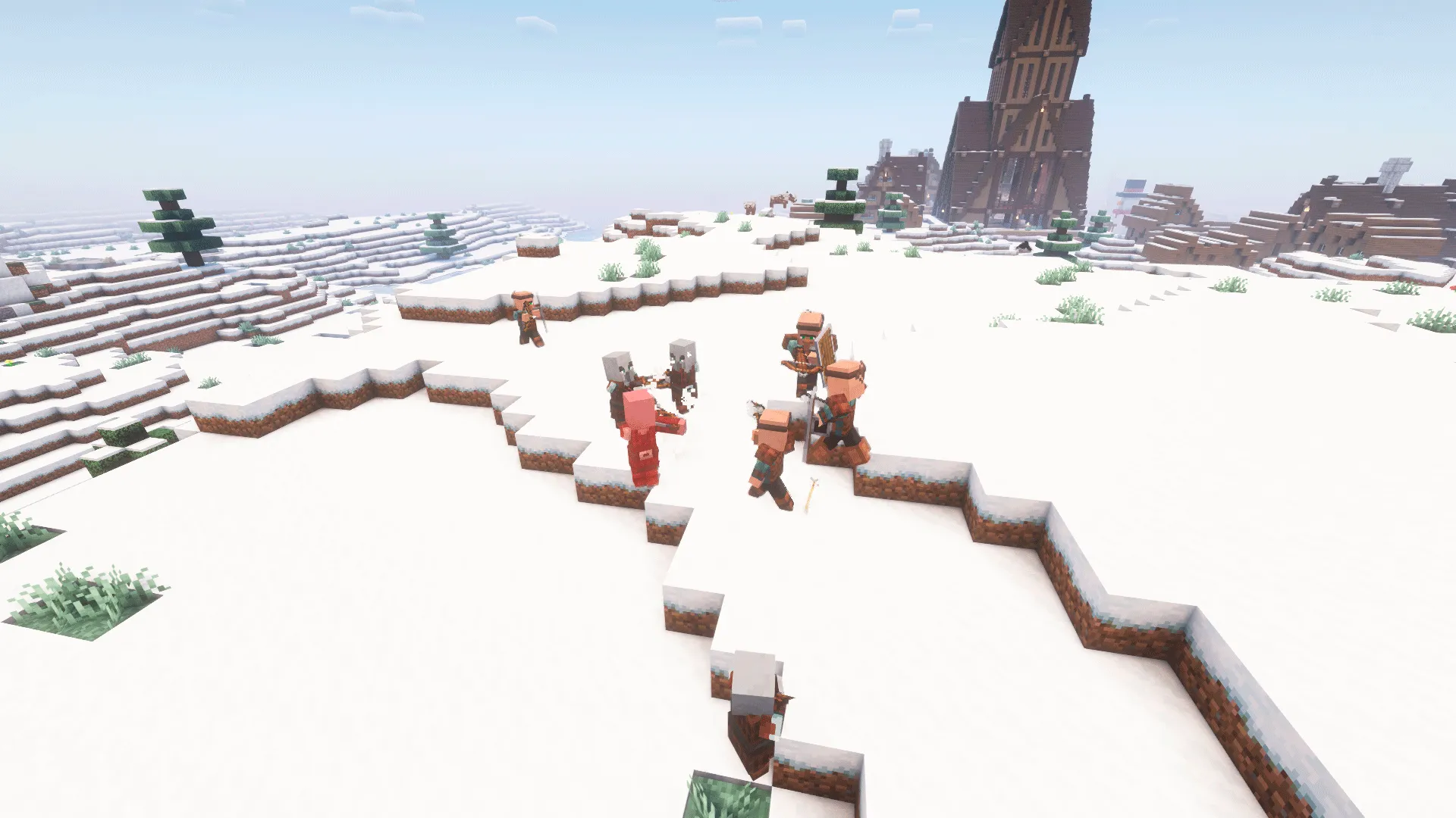 Guard Villagers x Caverns & Chasms Compat, Дата-паки, Minecraft