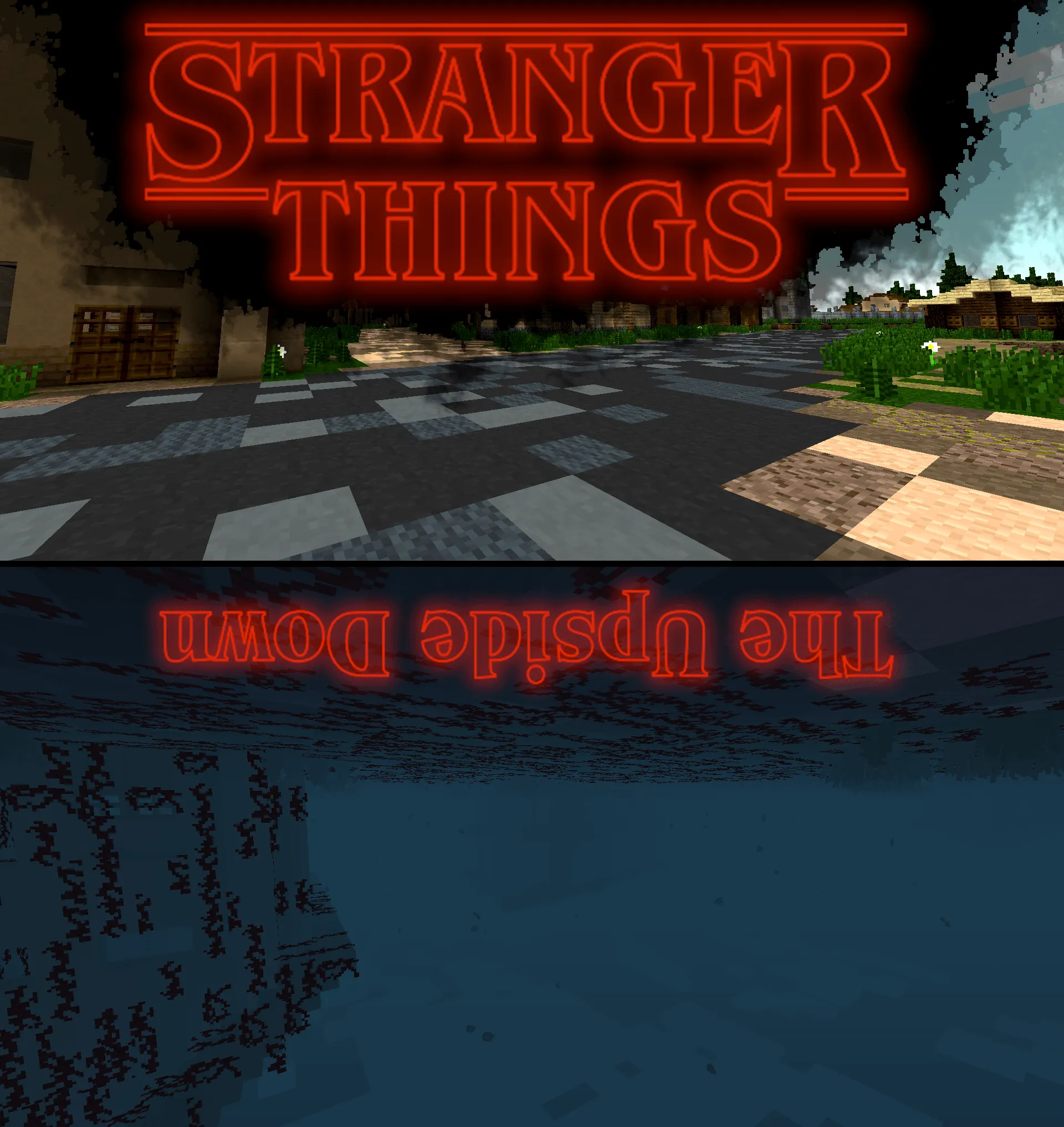 Stranger Things - The Upside Down — скриншот 7 (Моды, Minecraft)