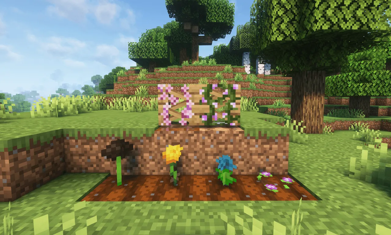 Flowerary, Моды, Minecraft