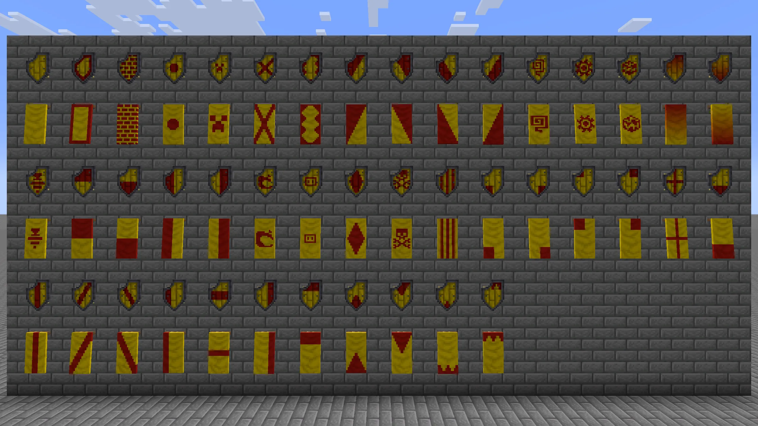 Wavy Banners — скриншот 1 (Текстуры, Minecraft)