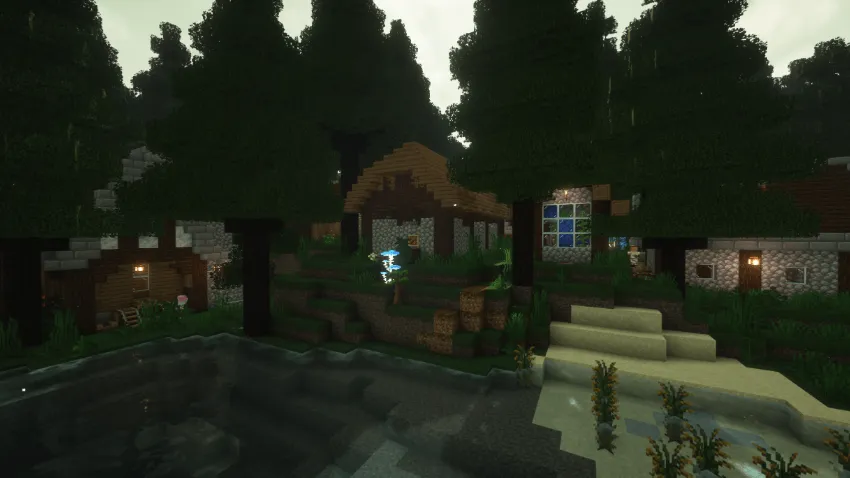 Bloodroot CottageCore: [Friends United] — скриншот 12 (Модпаки, Minecraft)