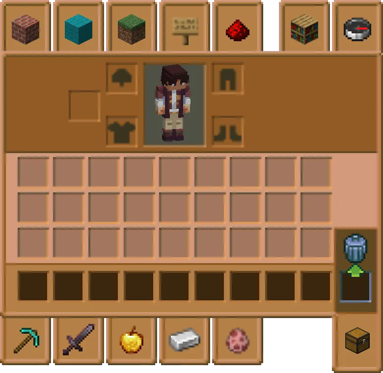 RAY's Core Keeper GUI, Текстуры, Minecraft