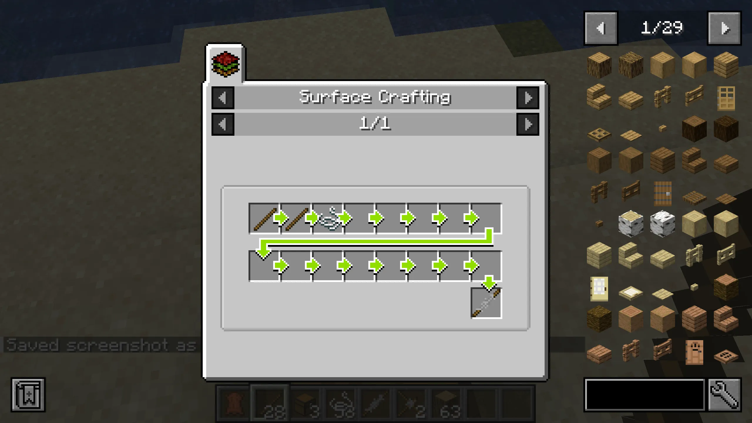 Craft on Surface, Моды, Minecraft