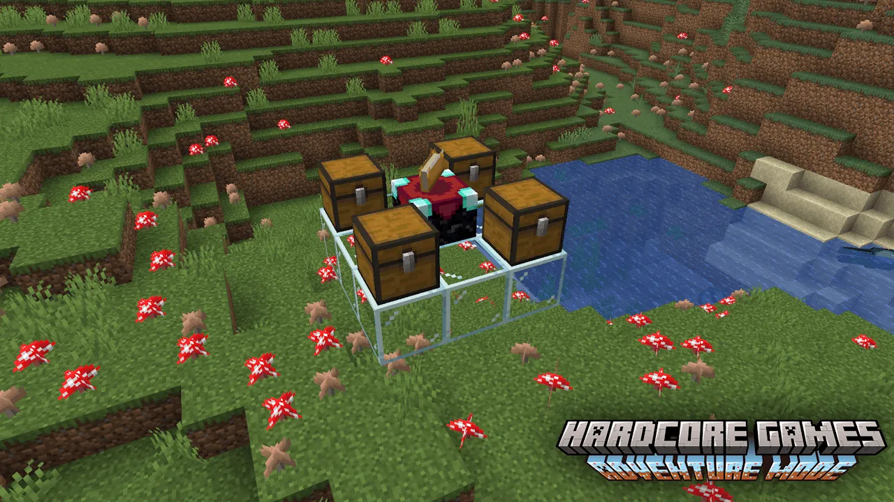 Hardcore Games Adventure Mode — скриншот 6 (Моды, Minecraft)