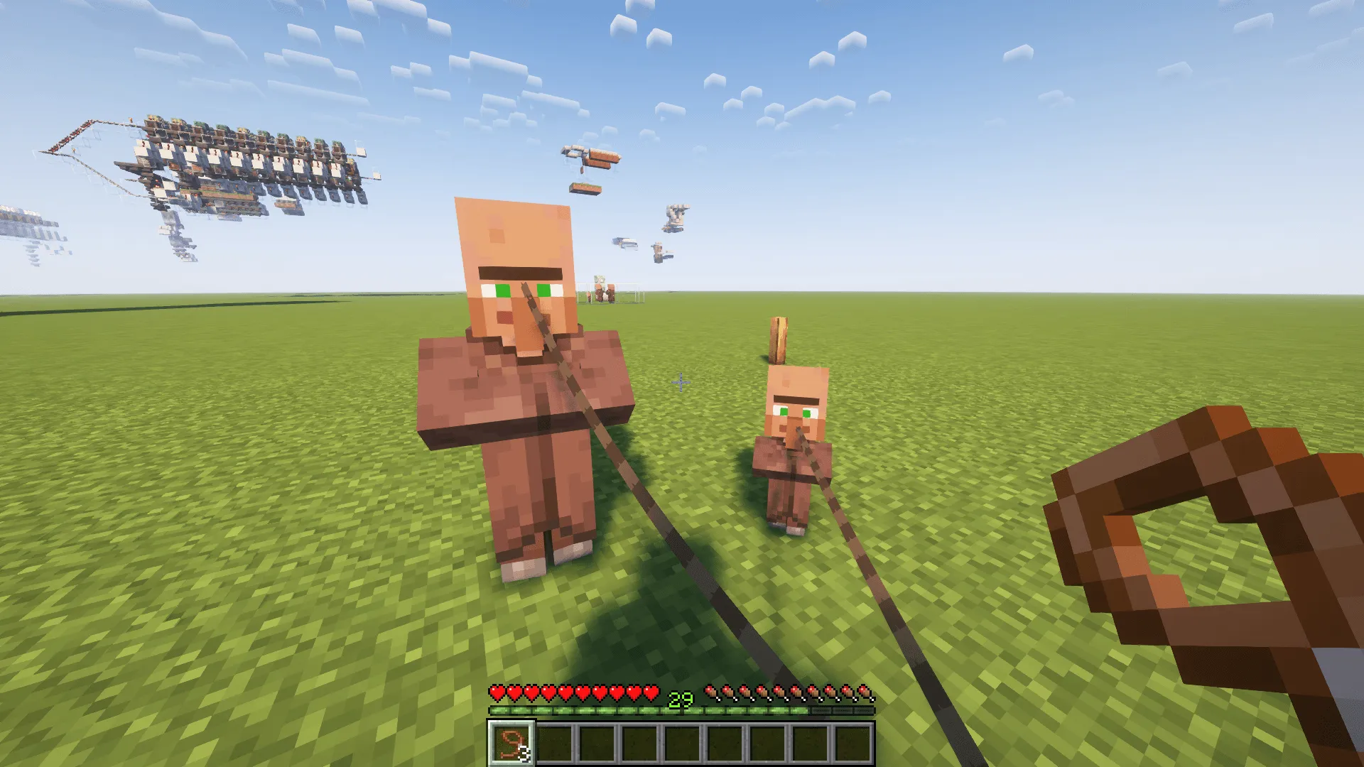 Leash Tie Villagers (LTV), Дата-паки, Minecraft