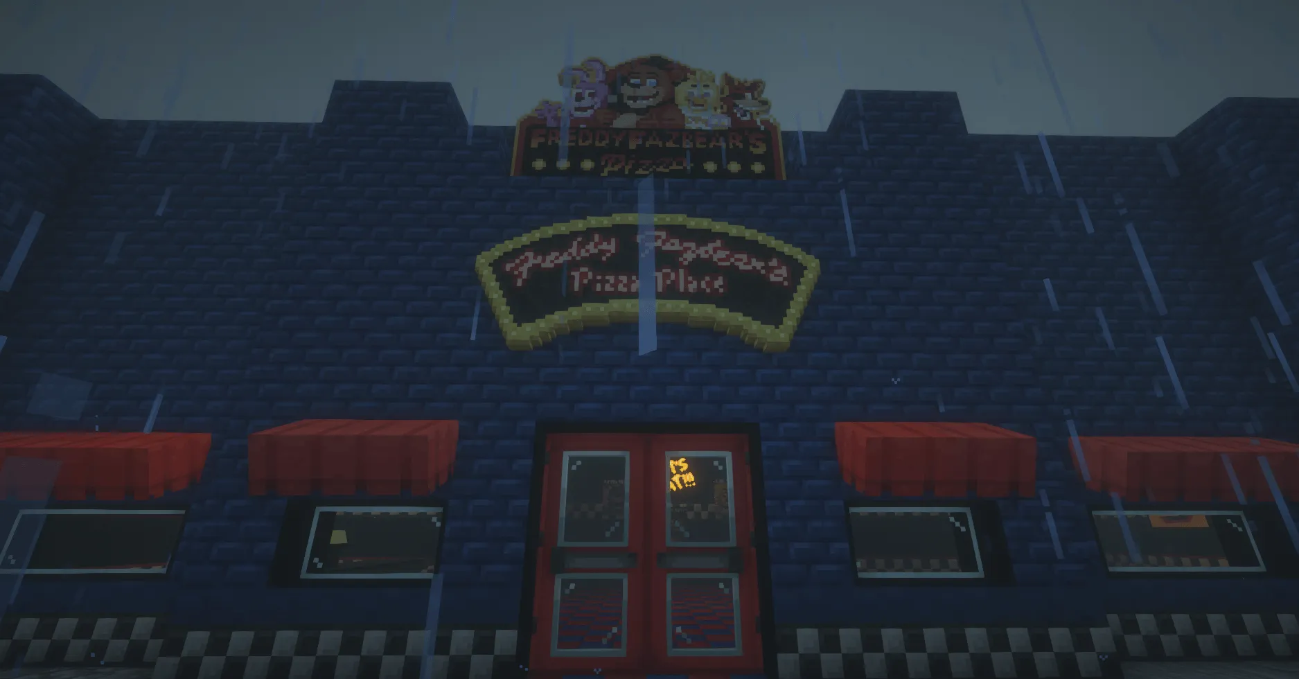 Five Nights at Pixels — скриншот 1 (Модпаки, Minecraft)