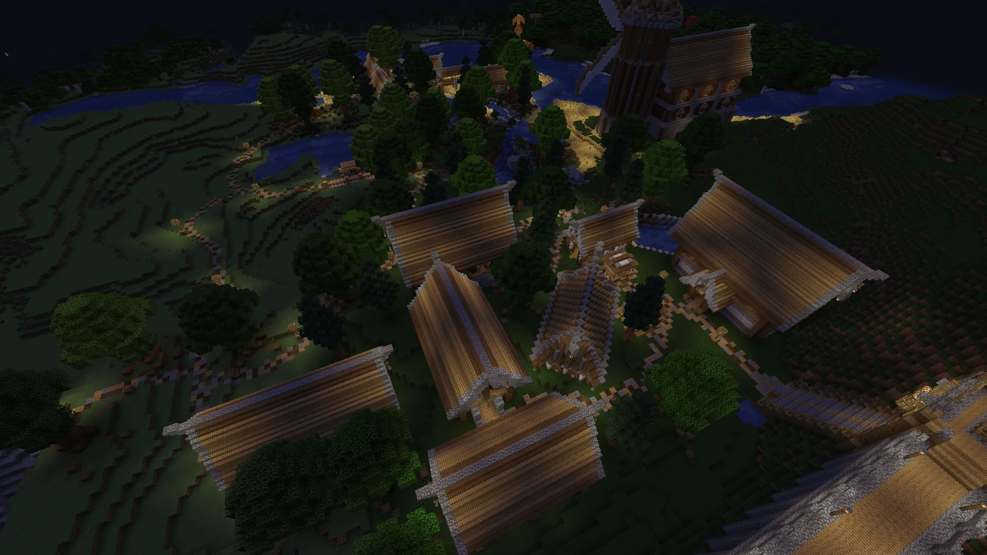 Medieval Fantasy Style Themed Kingdoms and Landscape, Карты, Minecraft